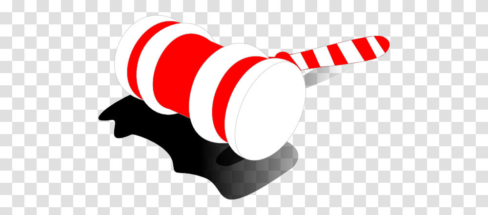 Candy Cane Gavel Clip Art, Tool, Dynamite, Bomb, Weapon Transparent Png