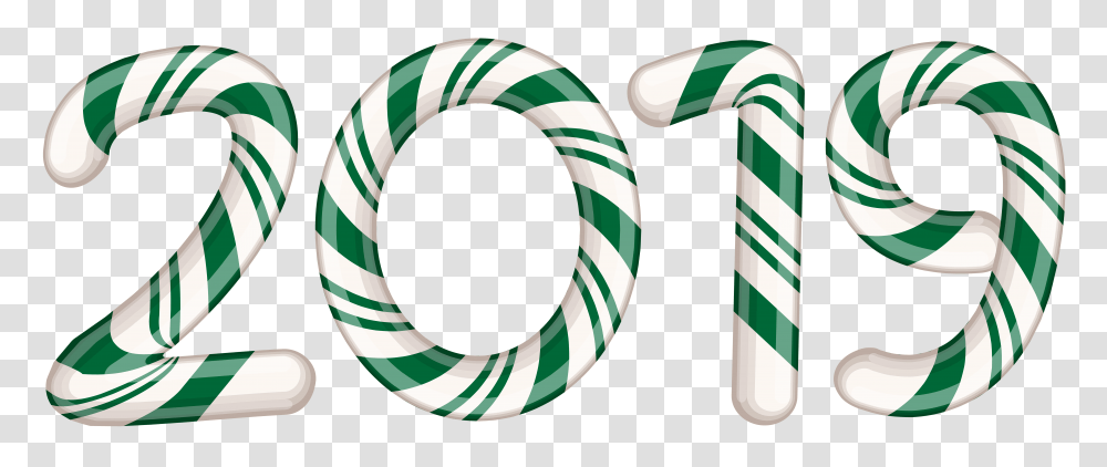 Candy Cane Green Clip Art, Food Transparent Png