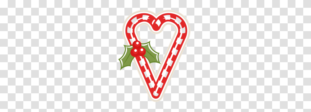 Candy Cane Heart Scrapbook Clip Art Christmas Cut Outs For Cricut, Number, Dynamite Transparent Png