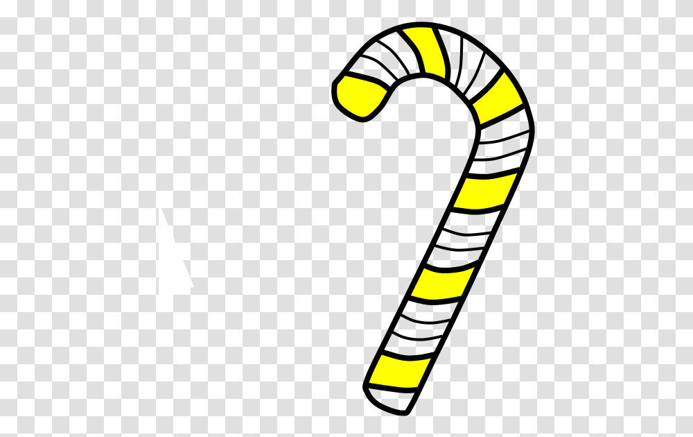 Candy Cane Stripes Yellow White Rainbow Candy Cane Clipart, Halloween, Pac Man Transparent Png