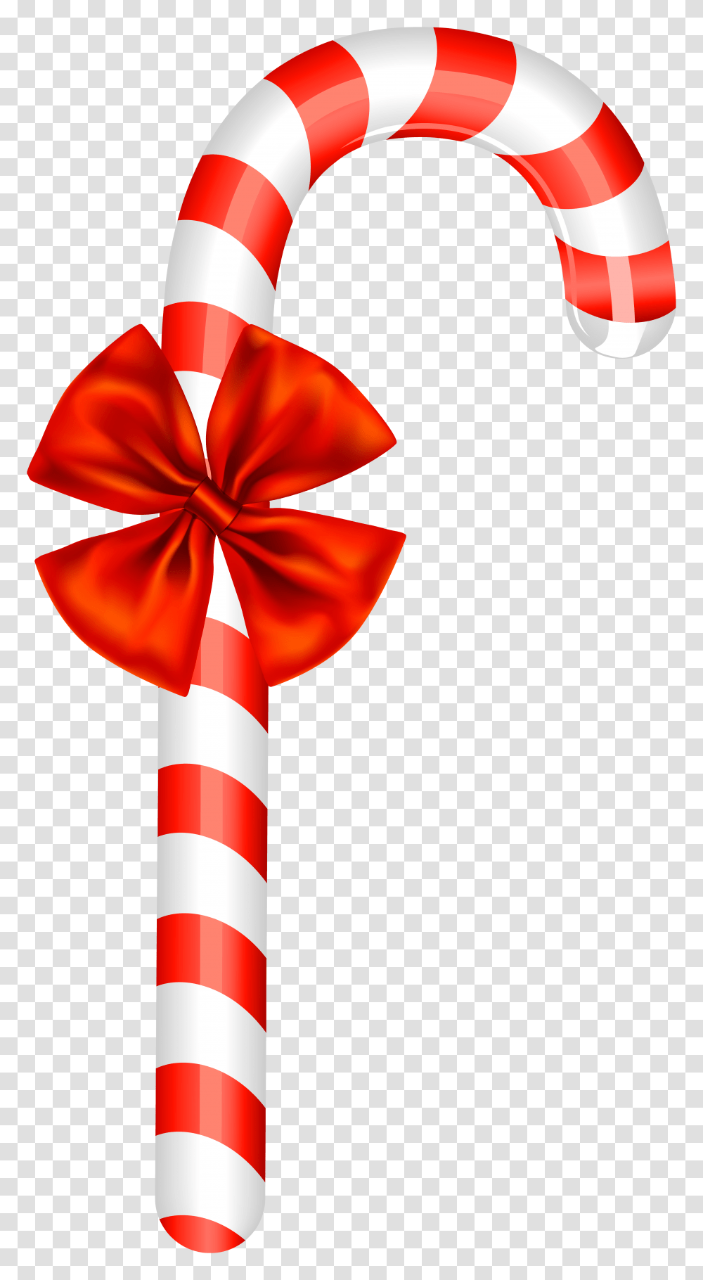 Candy Cane With Bow Clip Art, Gift, Dynamite, Bomb, Weapon Transparent Png
