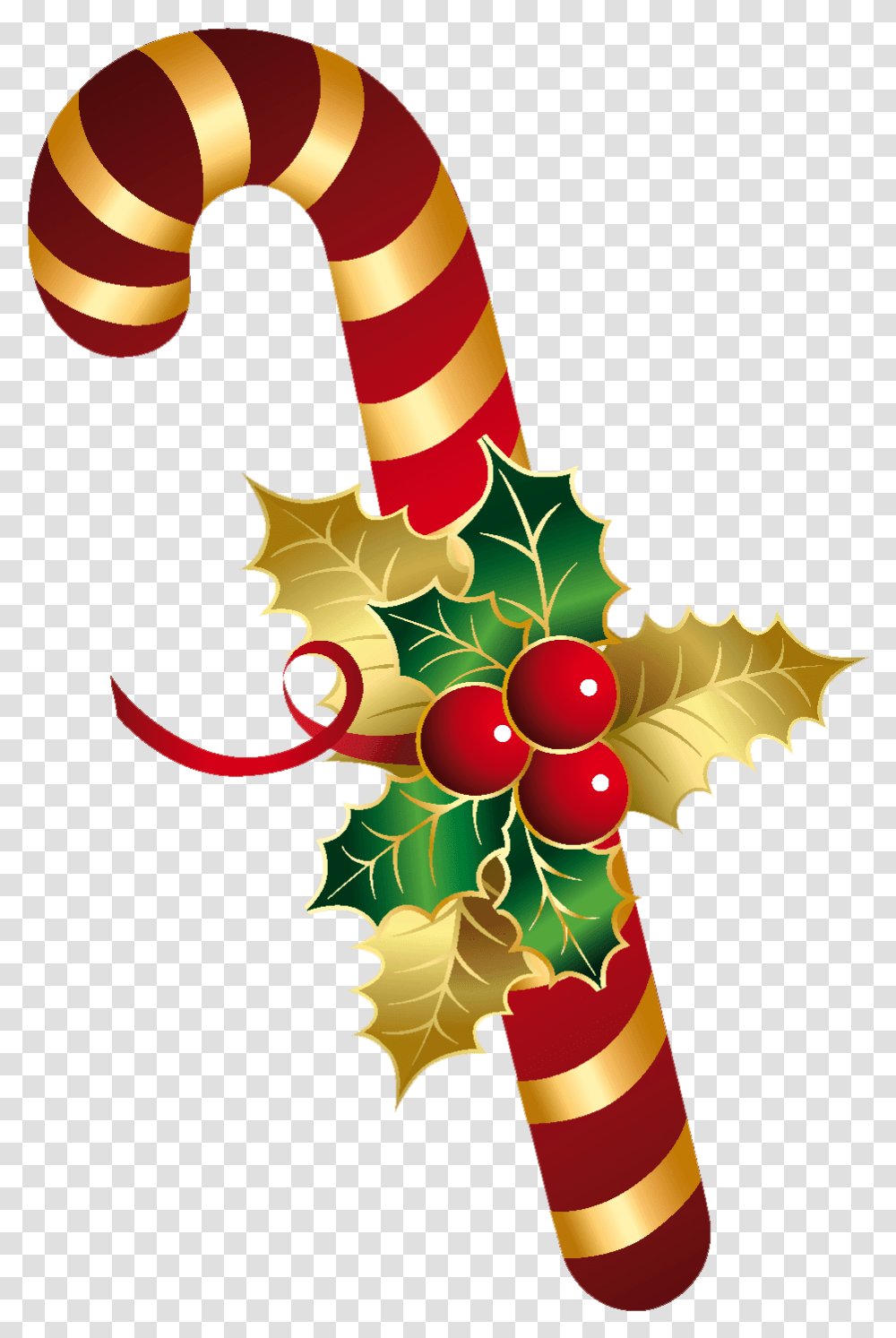 Candy Caneclipart Christmas Candy Cane Clipart, Plant, Tree, Leaf Transparent Png