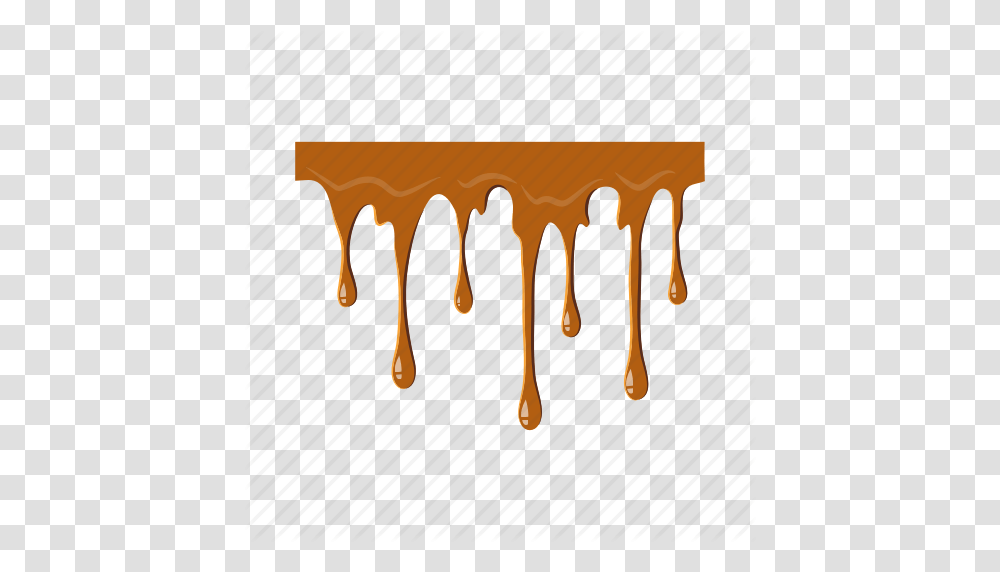 Candy Caramel Dessert Flowing Food Sugar Sweet Icon, Comb Transparent Png