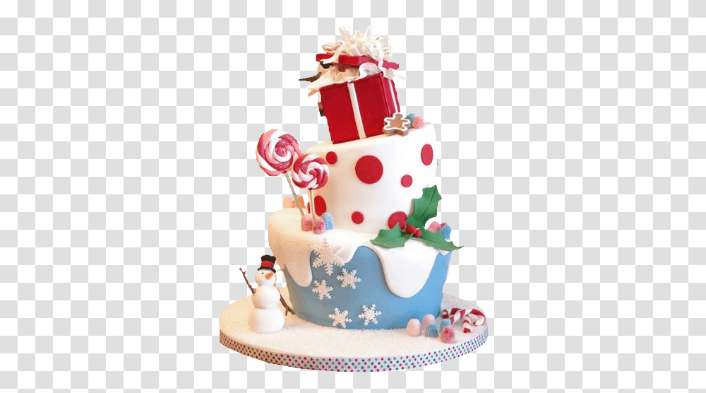Candy Christmas Cake Free Images Christmas Birthday Cake, Dessert, Food, Wedding Cake, Sweets Transparent Png