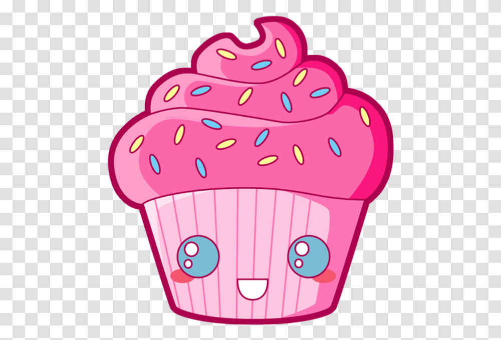 Candy Clipart Kawaii Kawaii Cupcake, Cream, Dessert, Food, Creme Transparent Png