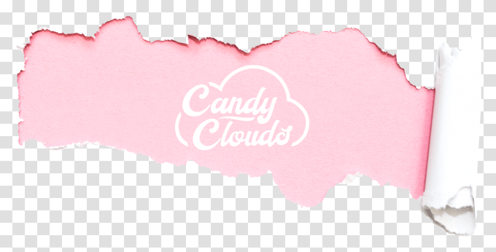 Candy Clouds Calligraphy, Text, Paper, Heart Transparent Png