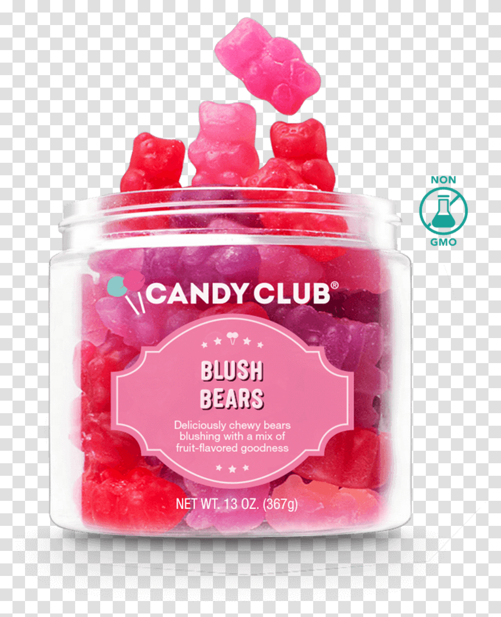Candy Club Blush Bears, Plant, Food, Sweets, Confectionery Transparent Png