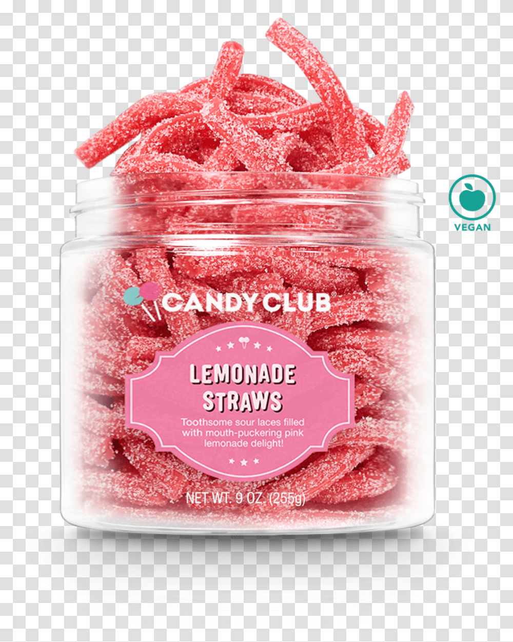 Candy Club Lemonade Straws Candy Club Lemonade Straws, Jar, Ketchup, Food, Plant Transparent Png