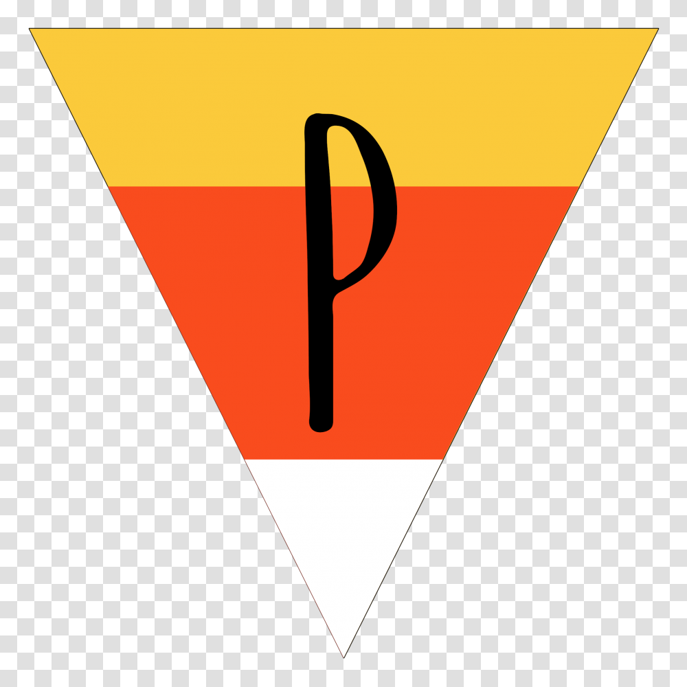 Candy Corn Banner P Pixels Halloween, Triangle, Cone, Heart Transparent Png