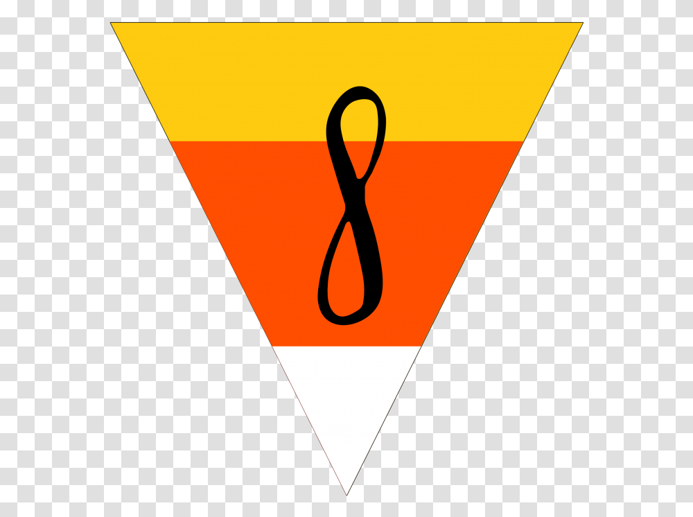 Candy Corn Halloween Candy Corn, Triangle, Scissors, Blade, Weapon Transparent Png