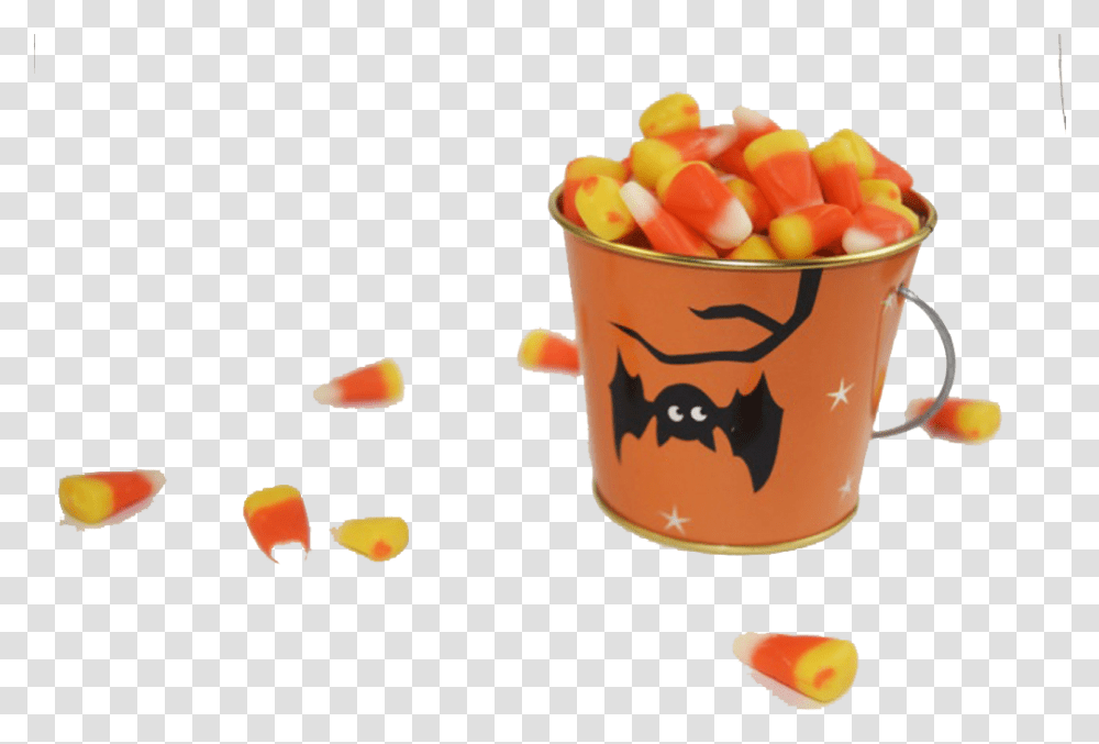 Candy Corn Halloween Trick Or Treating Costume Candy Corn Bucket, Sweets, Food, Confectionery Transparent Png