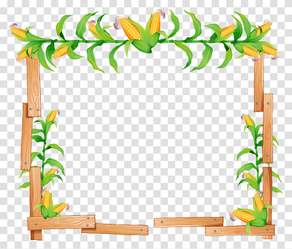 Candy Corn Maize Illustration Corn Stalk Corn Border, Plant, Vegetation, Outdoors, Tree Transparent Png