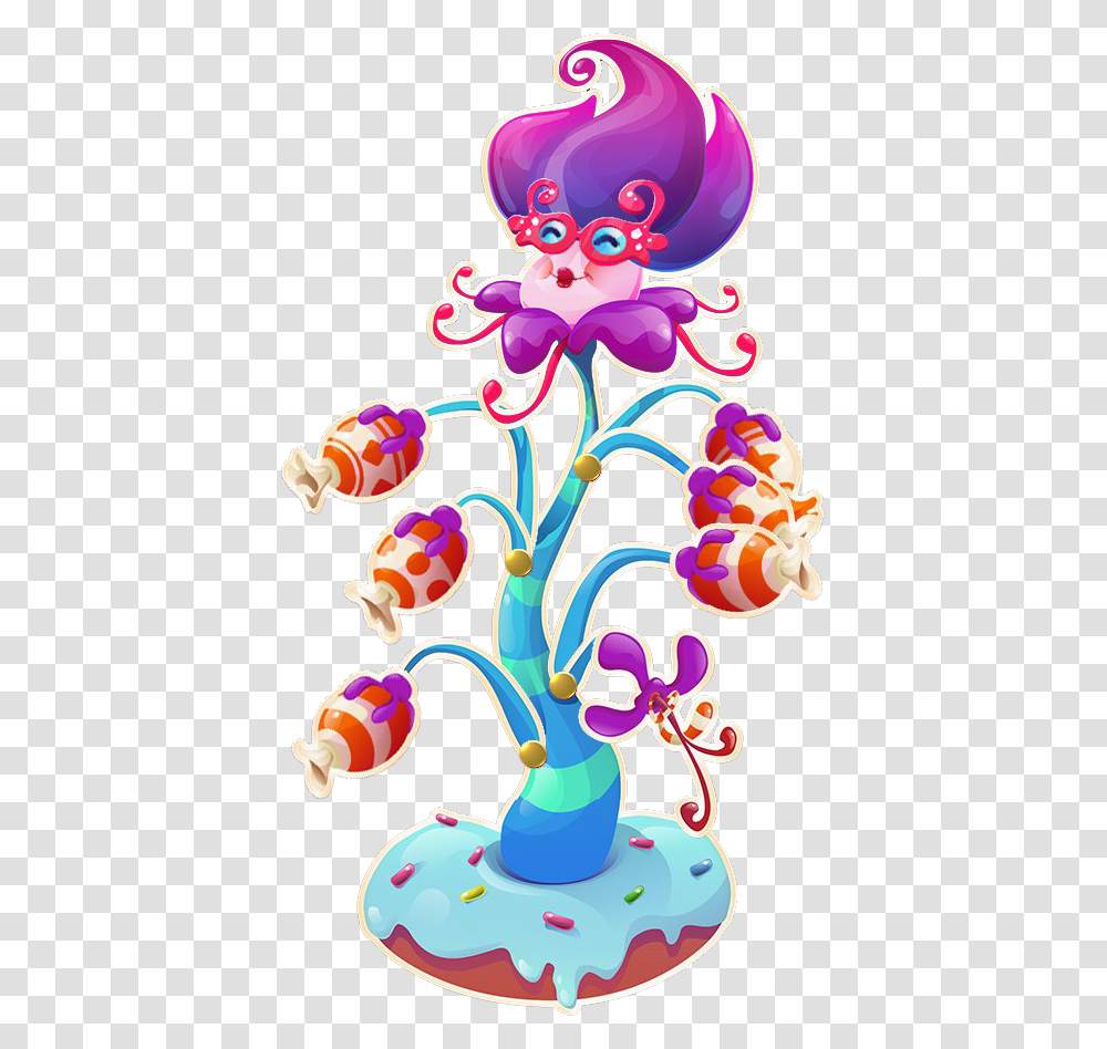 Candy Crush Jelly Saga, Tree, Plant Transparent Png