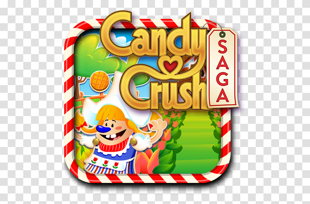 Candy Crush Saga Niveau, Label, Meal, Food Transparent Png