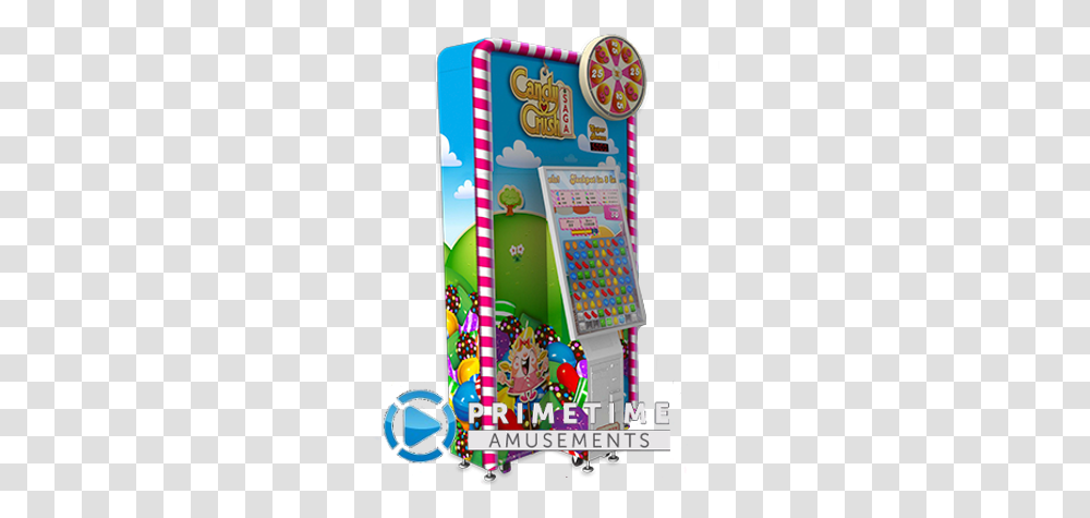 Candy Crush Saga Ticket Model Primetime Amusements Candy Crush Arcade Game, Interior Design, Indoors, Poster, Advertisement Transparent Png