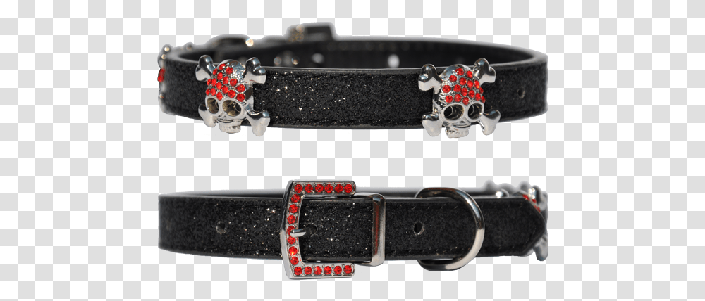 Candy Finish Black Dog Collar With Buccaneer Style, Accessories, Accessory, Buckle, Belt Transparent Png