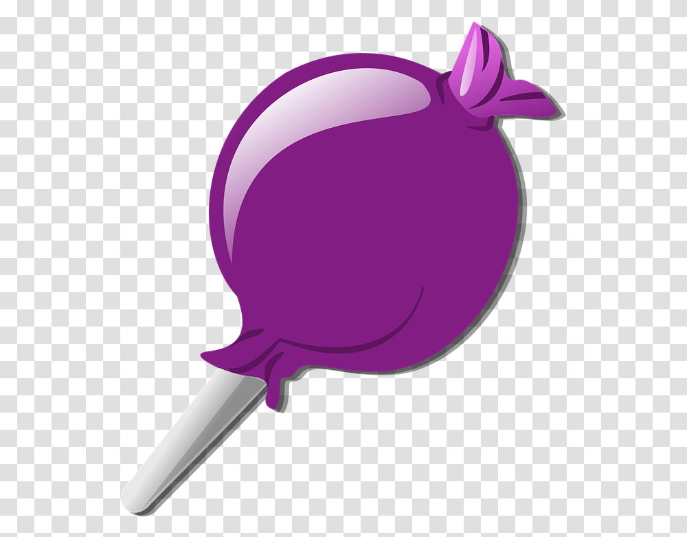 Candy Lollipop Sweet Purple Candy Clipart, Food, Plant, Sweets, Confectionery Transparent Png