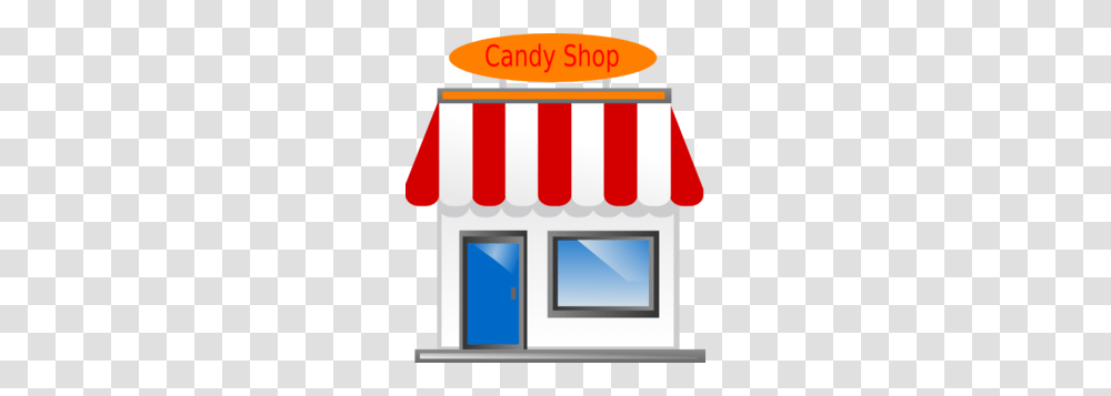 Candy Shop Front Clip Art, Word, Awning, Canopy Transparent Png