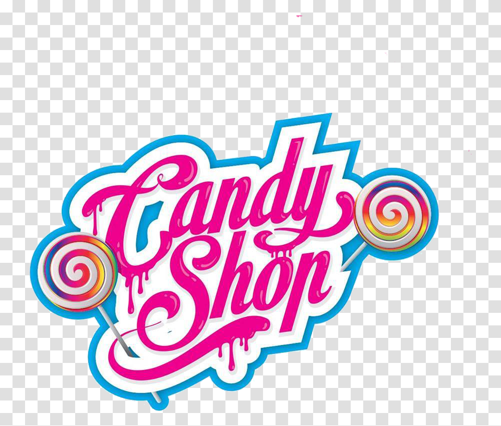 Candy Shop Logo, Label, Sticker Transparent Png
