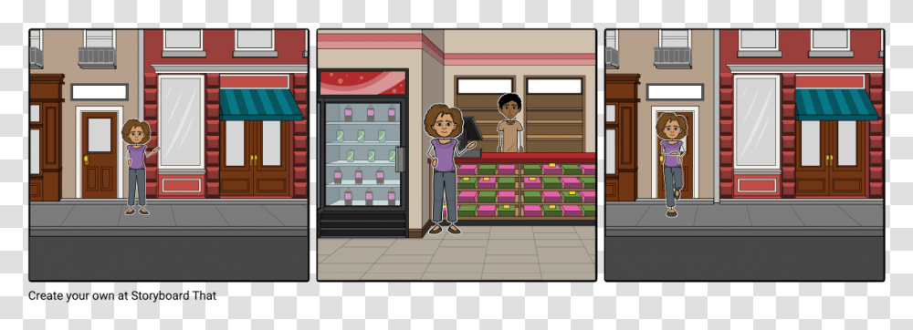 Candy Shop Retro Interior Design, Person, Human, Machine, Kiosk Transparent Png