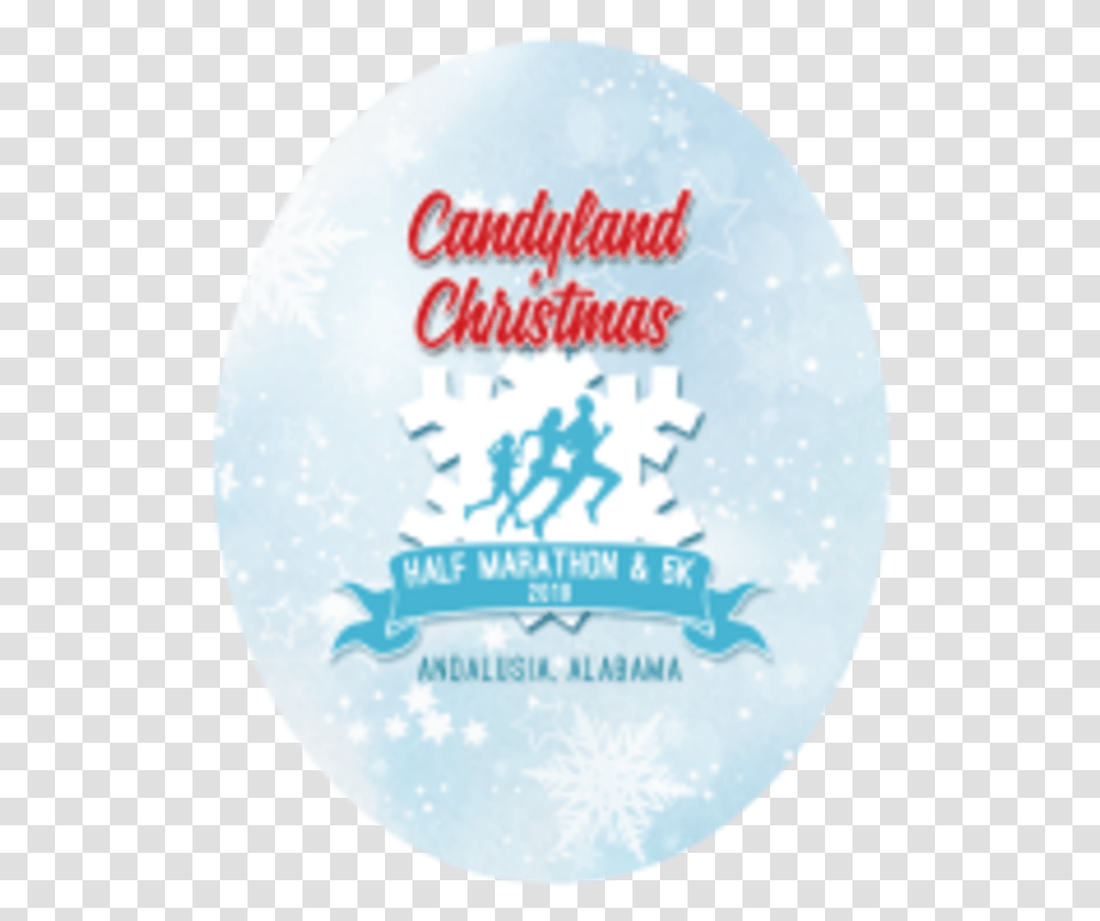 Candyland Christmas Half Marathon And 5k Label, Bottle, Outdoors, Nature Transparent Png