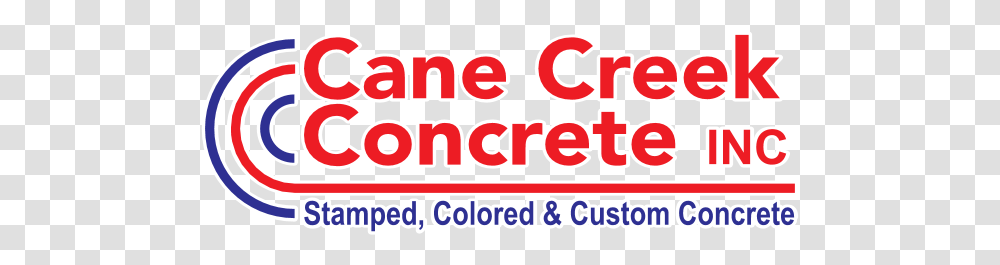 Cane Creek Concrete Logo Download Concrete, Label, Text, Alphabet, Number Transparent Png
