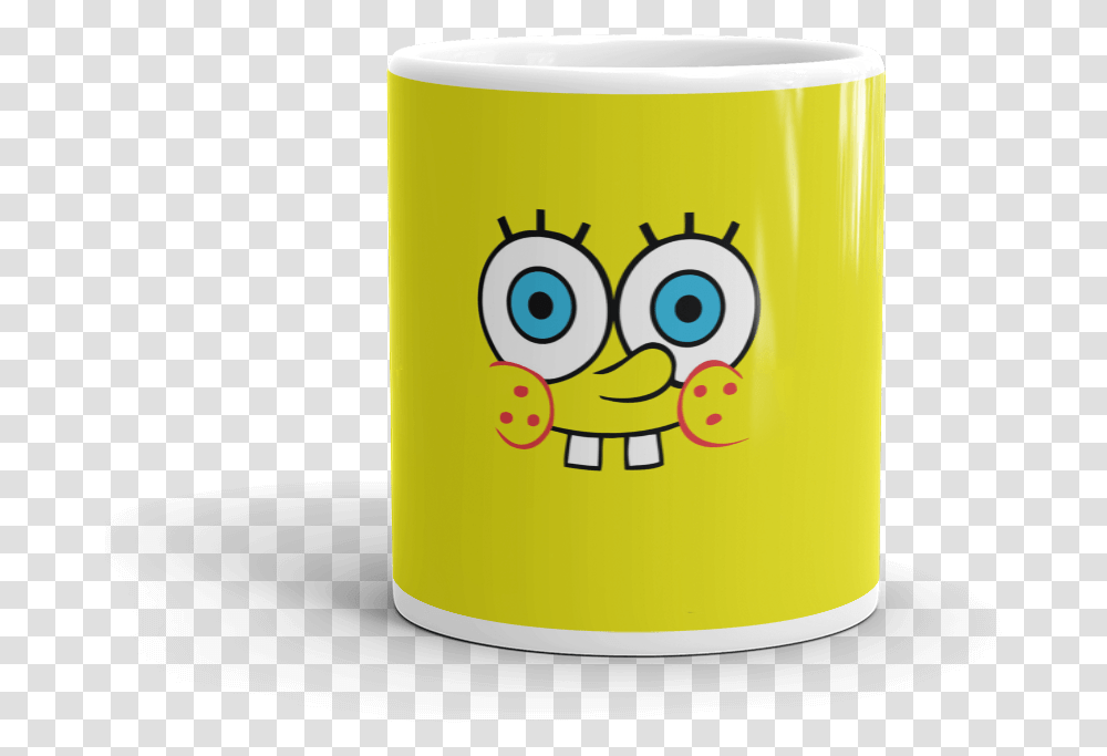 Caneca Rosto Bob Esponja Spongebob Squarepants, Coffee Cup, Tin, Cylinder Transparent Png