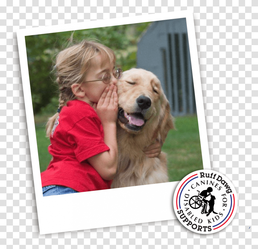 Canines For Disabled Kids, Person, Human, Dog, Pet Transparent Png