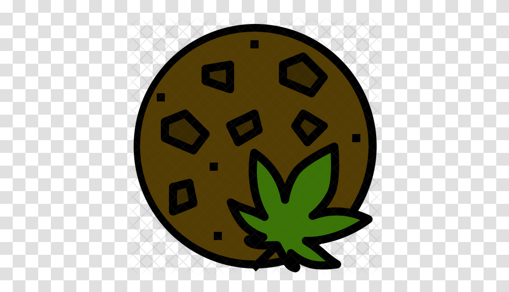 Cannabis Cookies Icon Cookies Marijuana Icon, Road Sign, Symbol, Car, Vehicle Transparent Png