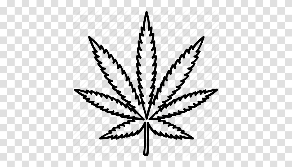 Cannabis Drug Hash Leaf Marijuana Medical Pot Icon, Pattern, Plant, Ornament Transparent Png