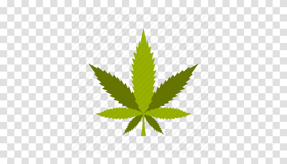 Cannabis Drug Leaf Marijuana Medicine Narcotic Plant Icon, Weed, Hemp Transparent Png