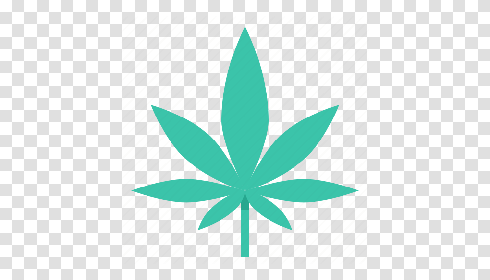 Cannabis Hemp Leaf Marijuana Sativa Icon, Plant, Flower, Blossom Transparent Png