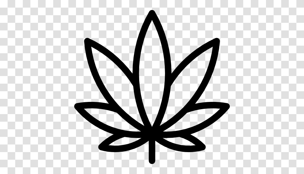 Cannabis Icon, Stencil, Plant, Logo Transparent Png