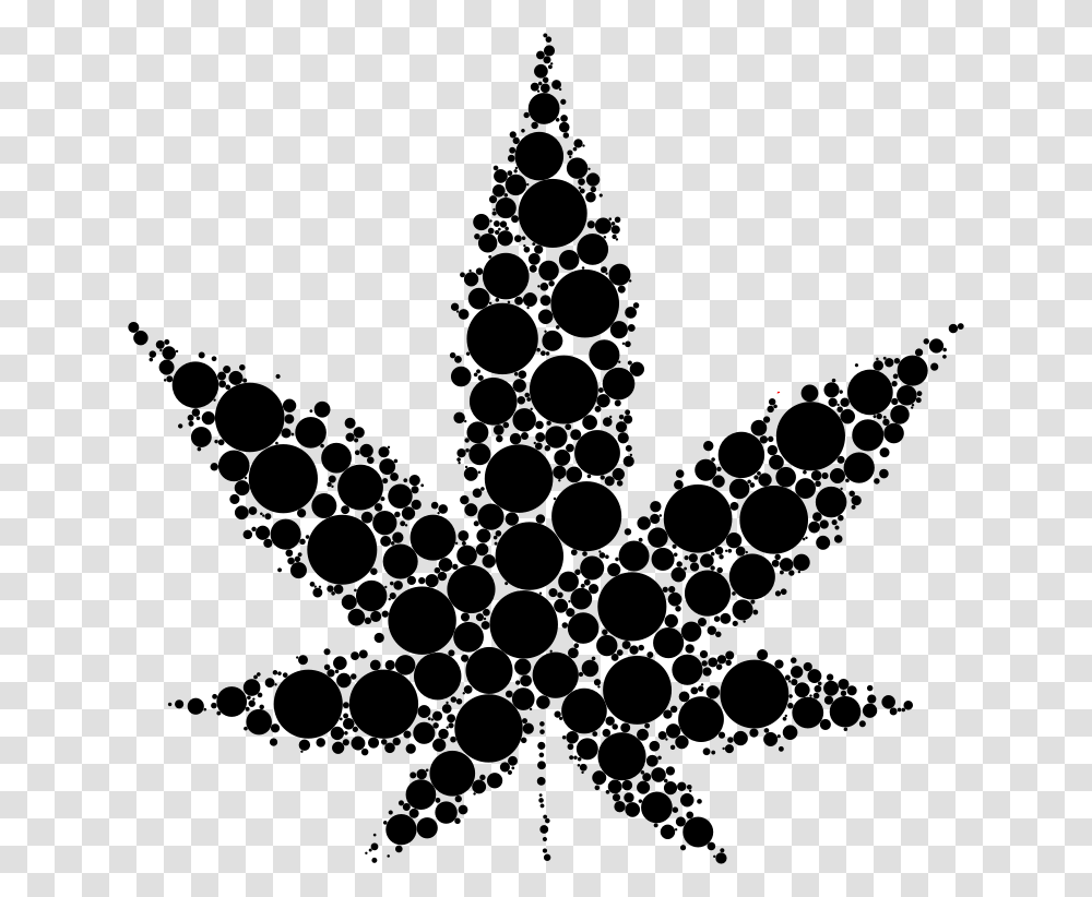 Cannabis Leaf Circle, Outdoors, Nature, Outer Space, Astronomy Transparent Png