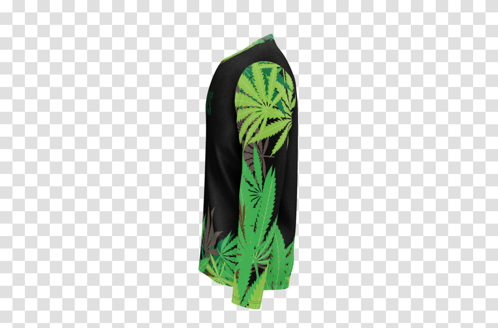 Cannabis Leaves Long Sleeve Crypto Textile, Robe, Fashion, Cape Transparent Png