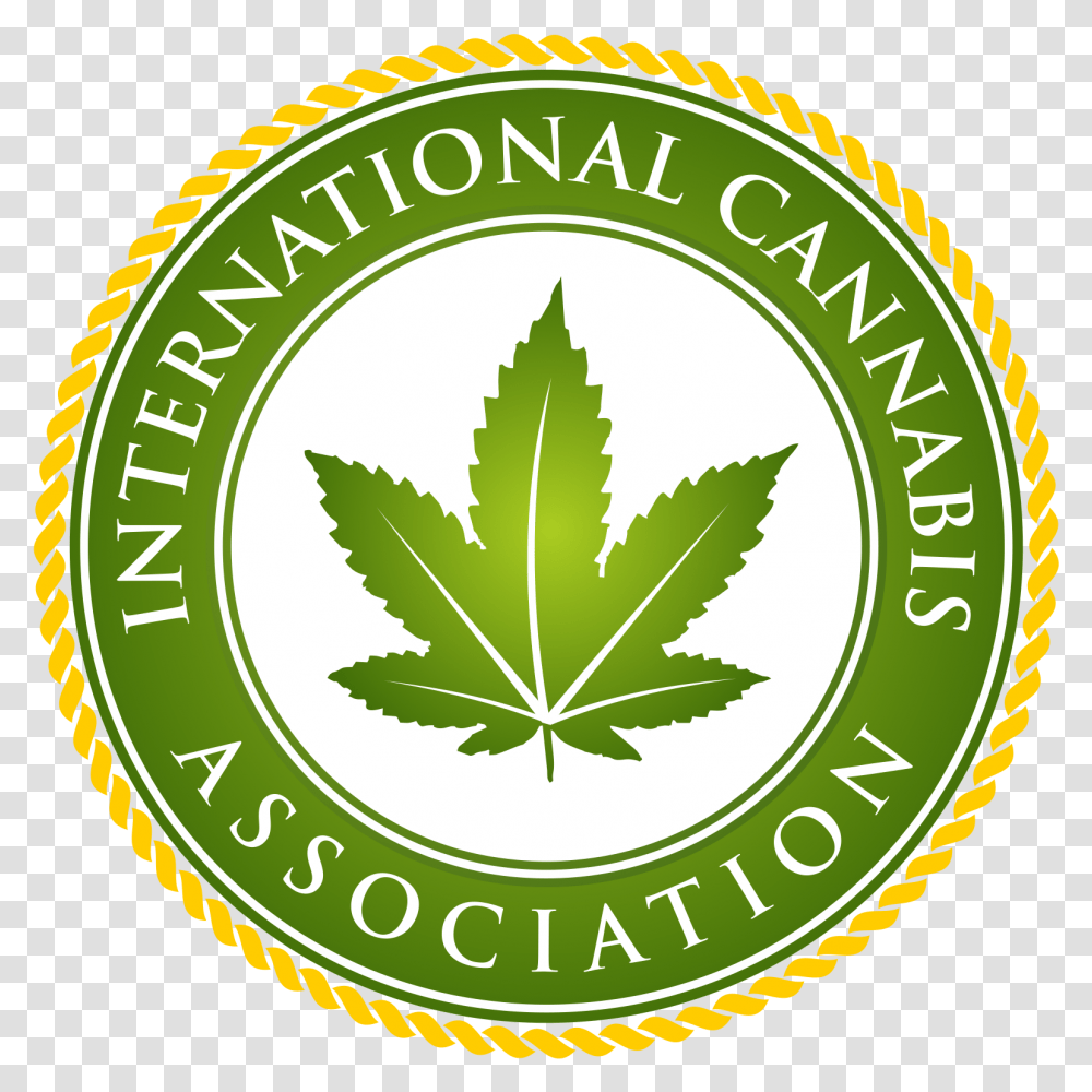 Cannabis Logo Associationi Ca Emblem, Plant, Weed, Symbol, Trademark Transparent Png