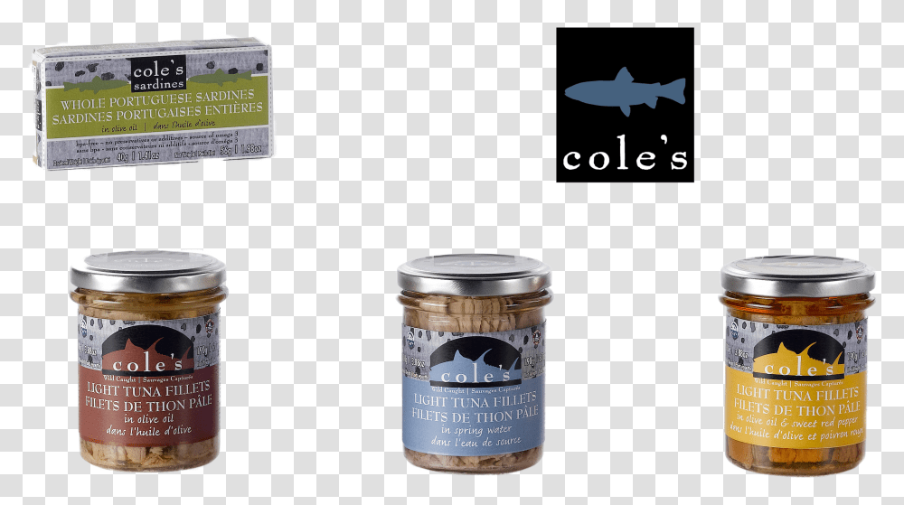 Canned Clams Coles, Jar, Food, Label Transparent Png