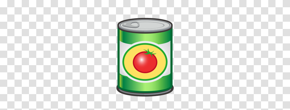 Canned Food Emojidex, Tin, Canned Goods, Aluminium, Shaker Transparent Png