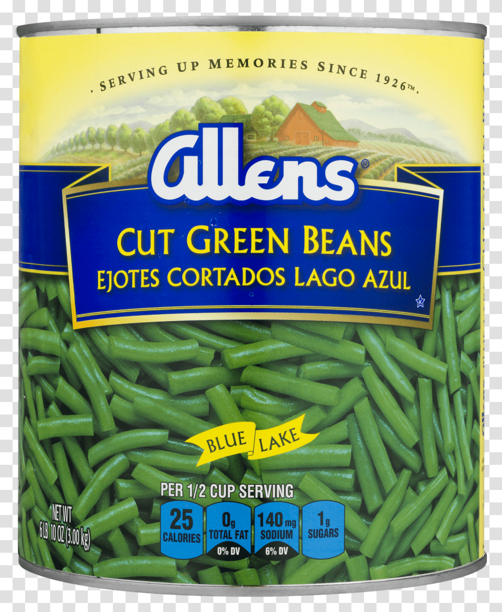 Canned Green Beans Large Transparent Png