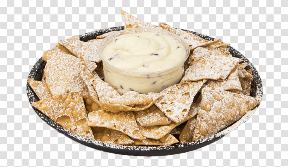 Cannoli Chip And Dip Cannoli Dip Tray, Bread, Food, Pancake, Cracker Transparent Png