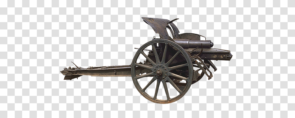 Cannon Weapon, Weaponry, Wheel, Machine Transparent Png