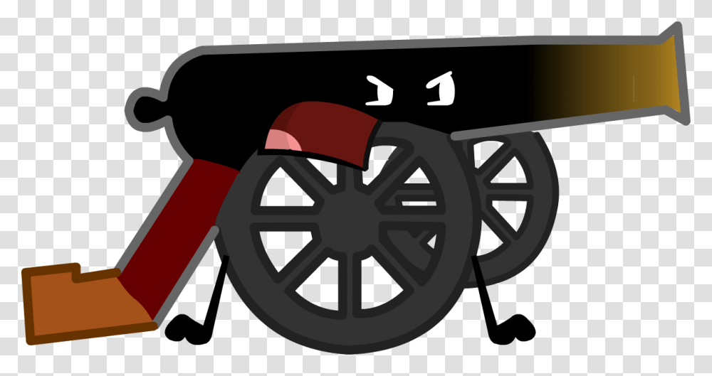 Cannon Brawl For Object Palace Cannon, Wheel, Machine, Tire, Spoke Transparent Png