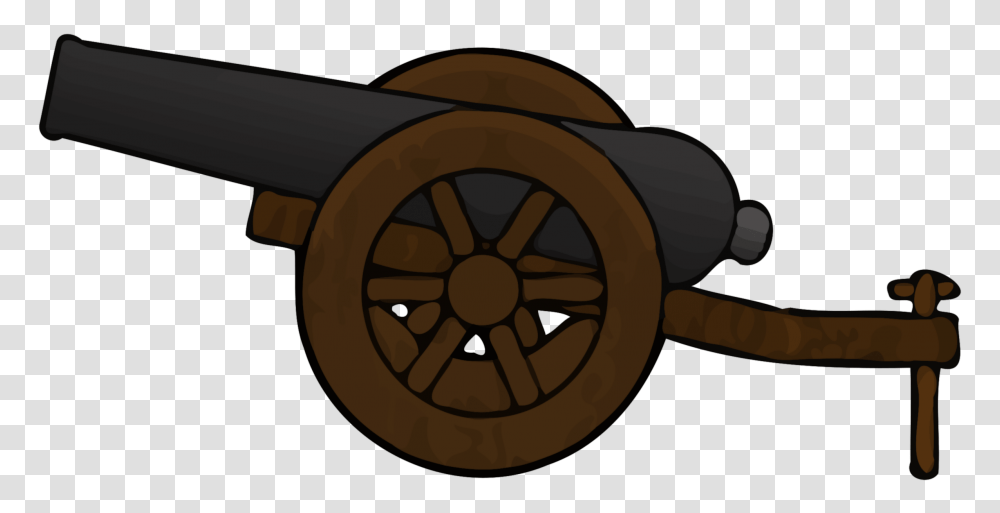 Cannon Clipart Cannon Clipart, Machine, Wheel, Weapon, Weaponry Transparent Png