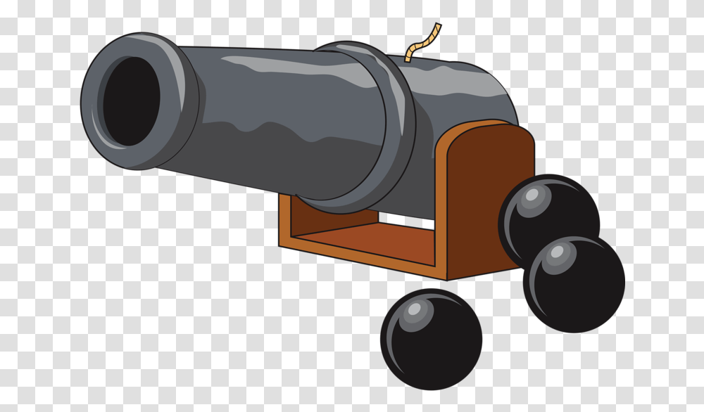 Cannon Clipart Cartoon Pirate Cannon, Furniture, Weapon, Chair, Lighting Transparent Png