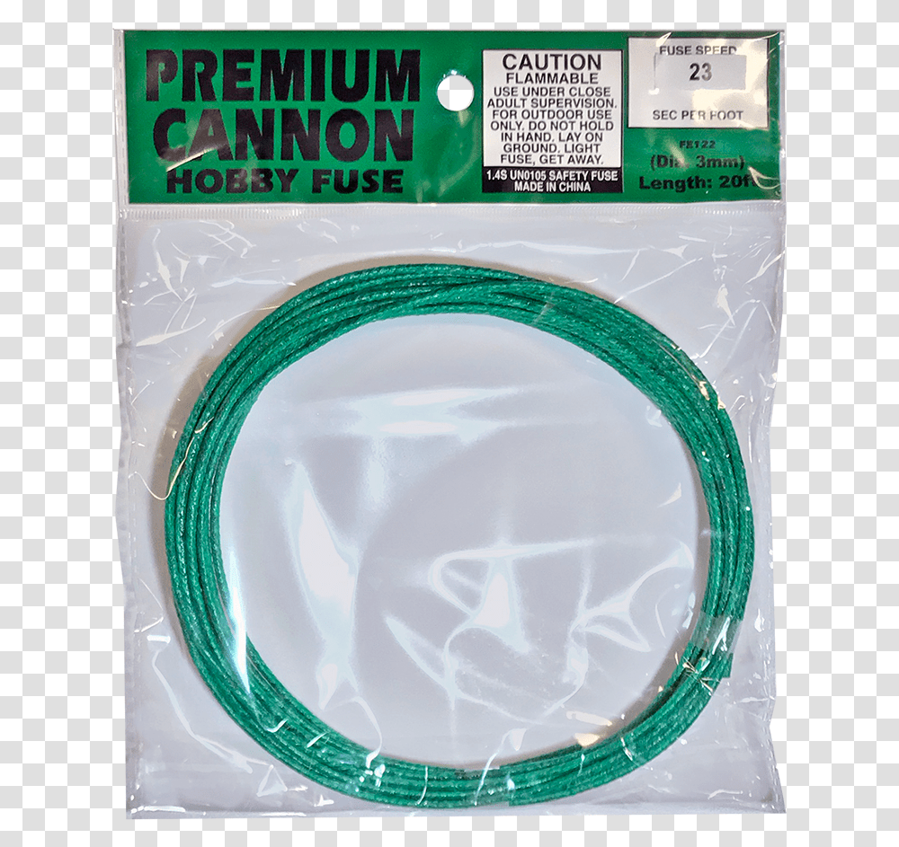 Cannon Fuse Label, Hose, Plastic Wrap, Cable, Whip Transparent Png