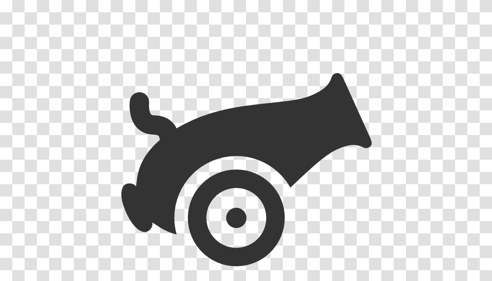 Cannon Icon, Axe, Tool, Silhouette, Vehicle Transparent Png