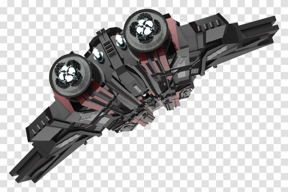 Cannon, Machine, Engine, Motor, Spaceship Transparent Png