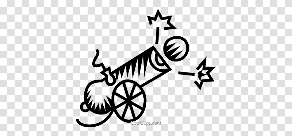 Cannon Royalty Free Vector Clip Art Illustration, Transportation, Vehicle, Airplane, Aircraft Transparent Png