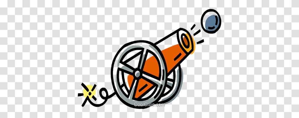 Cannon Royalty Free Vector Clip Art Illustration, Weapon, Weaponry, Bomb, Dynamite Transparent Png