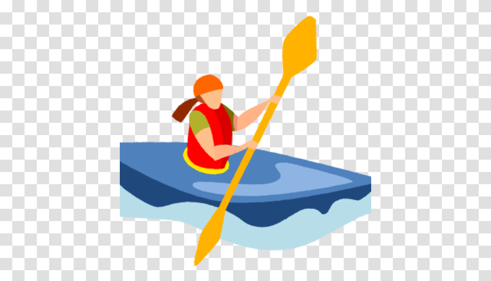 Canoe Clipart Double Kayak, Oars, Paddle, Rowboat, Vehicle Transparent Png